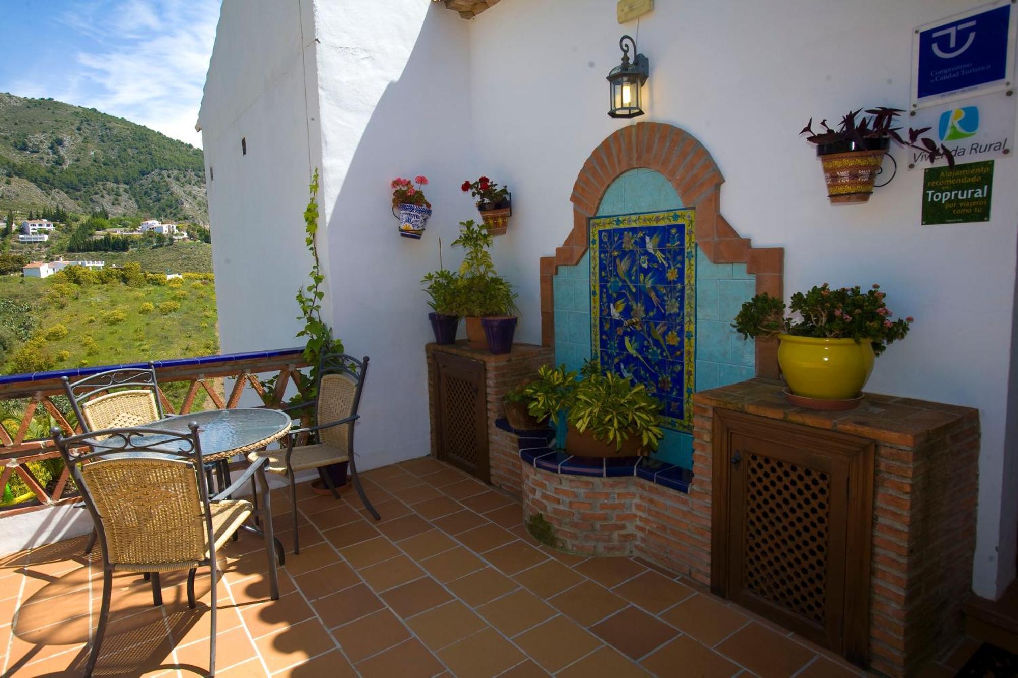 Casa Rural Alqueria Del Duende Frigiliana Buitenkant foto