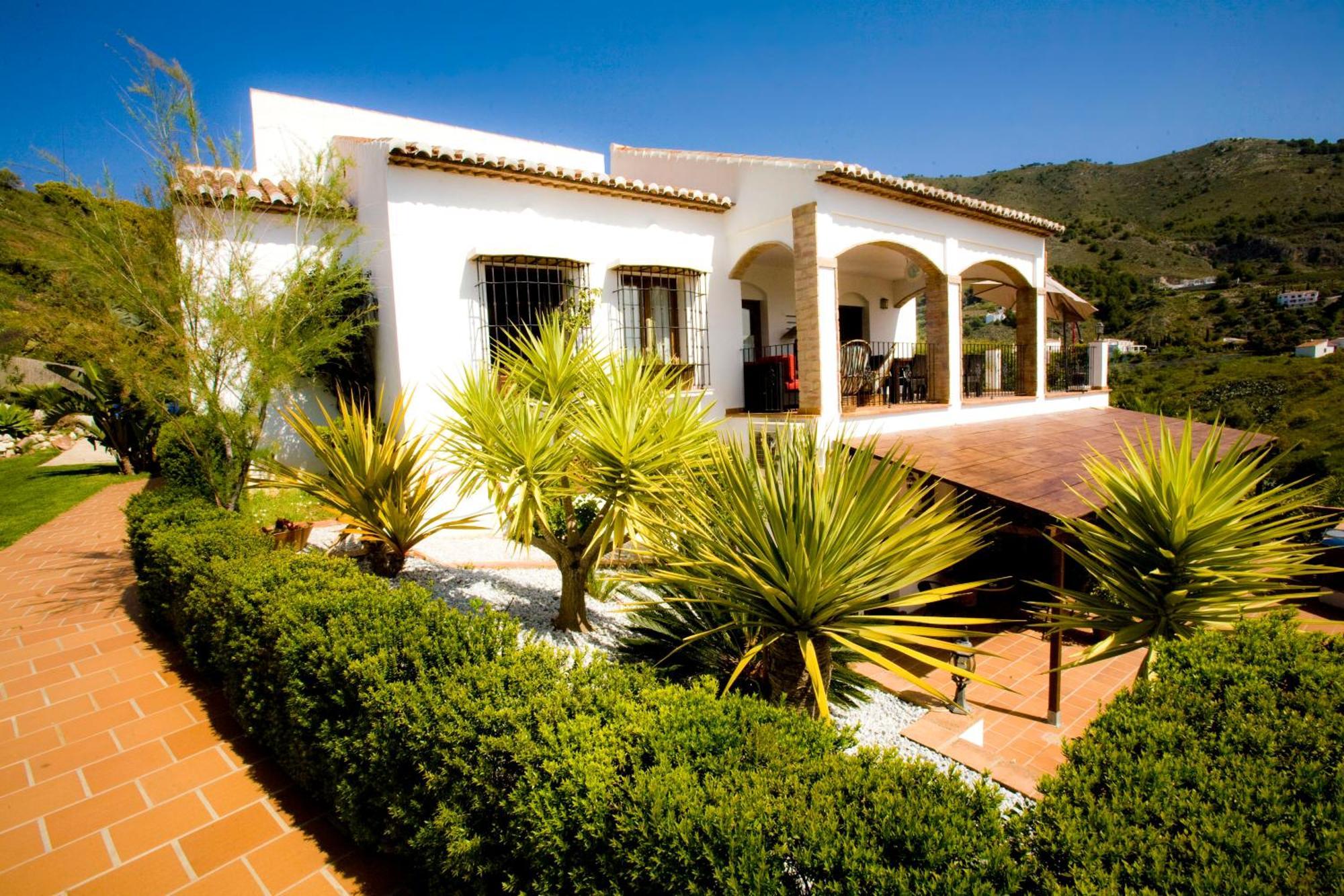 Casa Rural Alqueria Del Duende Frigiliana Buitenkant foto